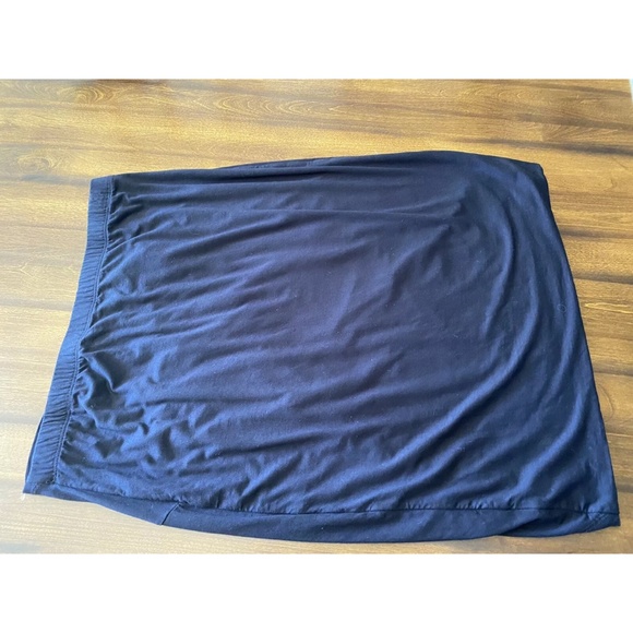 Three Dots - Tulip Knit Skirt - Balck - Size M - Picture 6 of 7